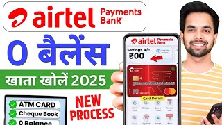 Airtel Payments Bank Account Opening 2025 | Airtel Bank Account Kaise Banaye Online Full Guide