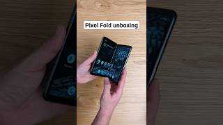 Unboxing the @GooglePixel Fold 📦 #Google #PixelFold #ASMR #shorts