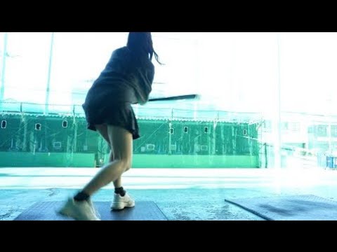【ノーブラ】バッティングセンターに行ってきました.