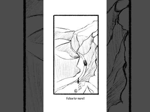 How to draw simple Valleys #drawing #procreate #sketches #thumbnail