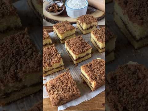 Don’t buy it, make it yourself - cinnamon coffee cake