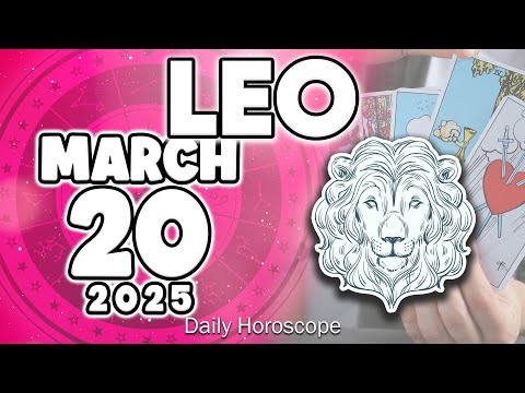 𝐋𝐞𝐨 ♌ 😲DESTINY! THIS IS NO ACCIDENT IT’S FATE!👀 Horoscope for today MARCH 20 2025 🔮 #horoscope #new