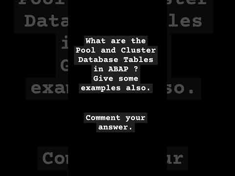 SAP ABAP Interview Question #abap #sapabap ⁉️