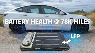 How Healthy Is a 2022 Tesla Model 3 LFP Battery After 78,000 Miles?