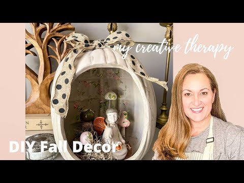 DIY Fall Home Decor | Pumpkin | Mushroom | Fairy