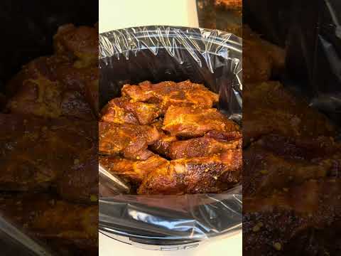 How I Make The Best BBQ Ribs In The Slow Cooker | DUMP AND GO #cooking #recipe #dumpandgo