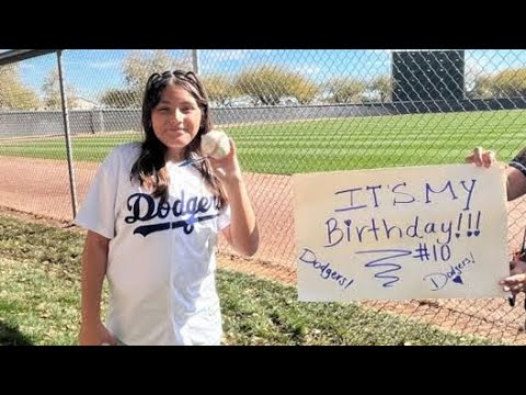 大谷翔平がさりげない神対応、10歳女の子に「誕生日プレゼント」…グラウンドで「ハッピーバースデー」