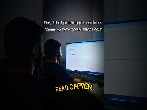 TATA Hiring ⏩read description #jobs #jobupdate #itjobs #shorts #youtubeshorts #short #youtubeshorts