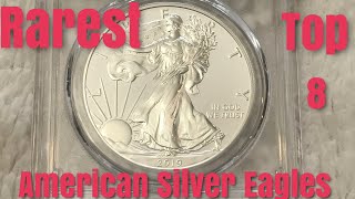 The rarest American Silver Eagles in history!