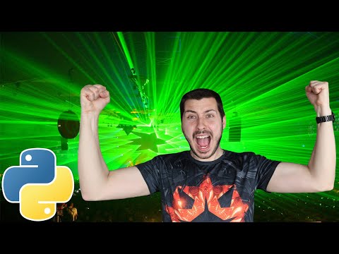 When you miss the rave parties | Python Turtle