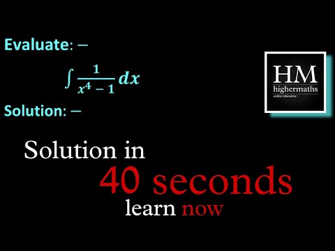 Integration que - 08 | calculus | Integral calculus  | highermaths | solved examples