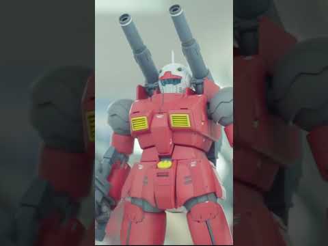 New custom paint on HG 1:144 RX-77-2 Guncannon #gunplabuilders #gunpla #gundam #bandaispirits