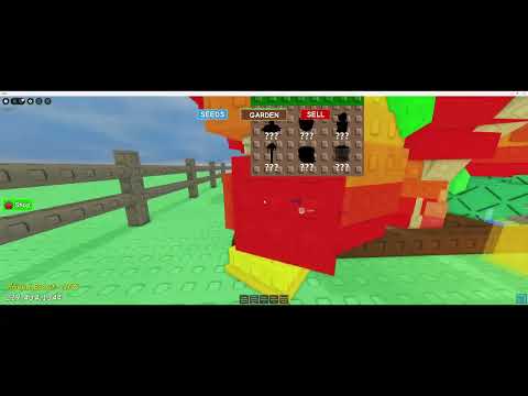 The new grow a garden update! new seed as well!!