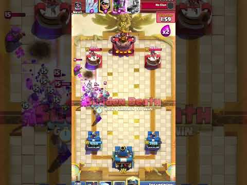 SPAWN MY PEOPLE!!! 👹 #clashroyale #supercell #subscribe #aura #attack