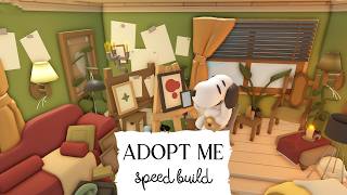 Adopt Me Build 🎨 Snoopy Art Studio Themed Decor | Roblox