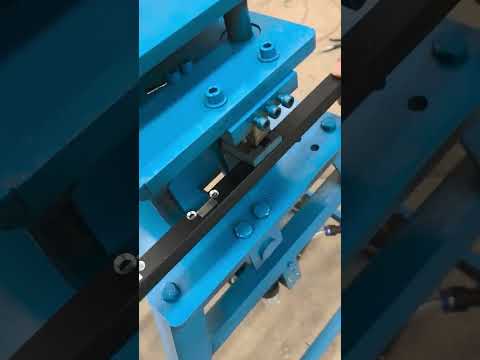 The minimalist punching machine is suitable for aluminum doors and windows.#punch #aluminum #machine
