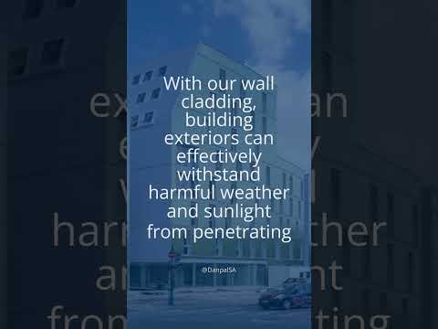 Danpal Wall Cladding Provides Insulation