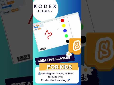 Scratch Painting App Tutorial by Kodex Academy