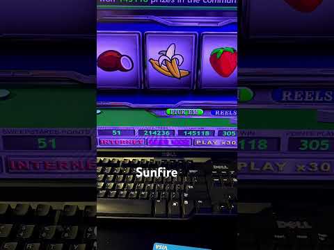 Playing Internet cafe sweepstakes great win! #foryou #slots #slotscasinogames #sunfire #gateway