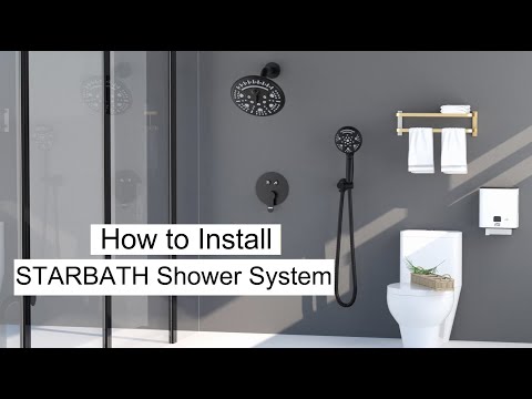 STARBATH Shower System Installation Guide | How to Install Shower System