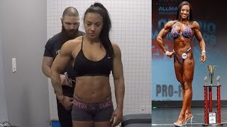 IFBB Pro Figure Competitor, Alicia Bell, getting her BioSignature Modulation/Metabolic Analytics