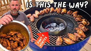 Does the Vortex method make the BEST Weber Kettle Wings?