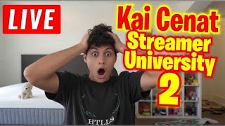 STABLE RONALDO LIVE STREAM NO ADS !! KAI CENAT STREAMER UNIVERSITY 2 WATCH PARTY #streameruniversity