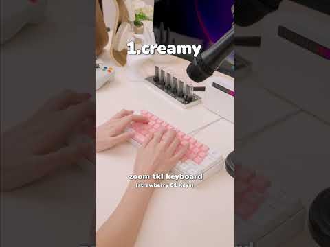 Clacky or Creamy Sound Keyboards | Which one is your favourite?