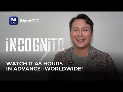 Baron Geisler is ready to go INCOGNITO! | This January 18 on iWantTFC!