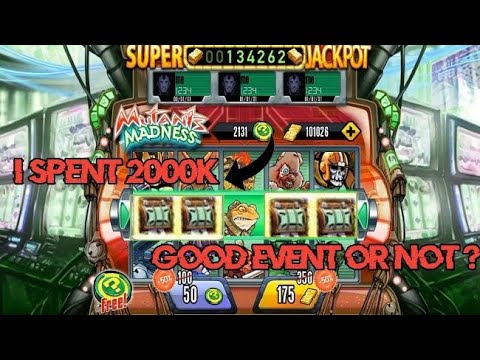 i spent 2000k | jackpot token | 50 % event | mutant madness | mutant genetic gladiator |