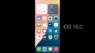 iOS 18.0, My Apple Iphone 11