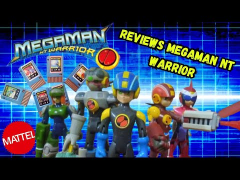 MEGAMAN NT WARRIOR e Battle Chips Mattel Reviews ano 2006 e 2007