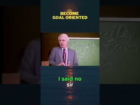 Learn to set goals #jimrohn #motivation #jimrohnspeech #shorts