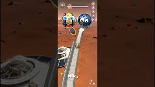 Going Balls - smiling ball vs astronaut- #gaming #rollerball4 #arcadechallenge #ballgame #play