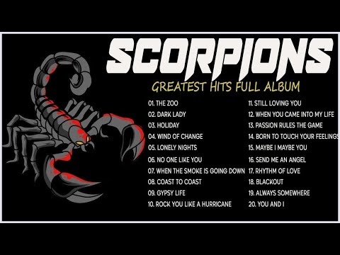 🎸Scorpions Greatest Hits - Best Songs of Scorpions - Scorpions Ultimate Collection✨