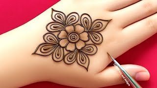 Very beautiful stylish mehndi design | Back hand mehndi design | Easy mehndi design | Mehndi design