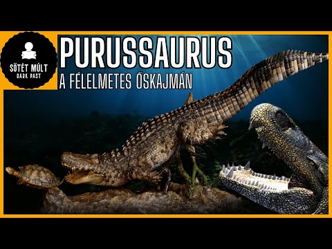 Az óriás őskajmán. A félelmetes Purussaurus története