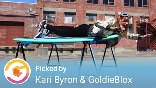 Make Stuff Do Stuff! with GoldieBlox & Kari Byron 'Month of Making'