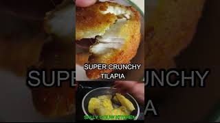 5 Min Fry Crunchy Tilapia Super Quick&EZ #shorts #fryfish #fryfood #tilapiarecipe #quickcooking