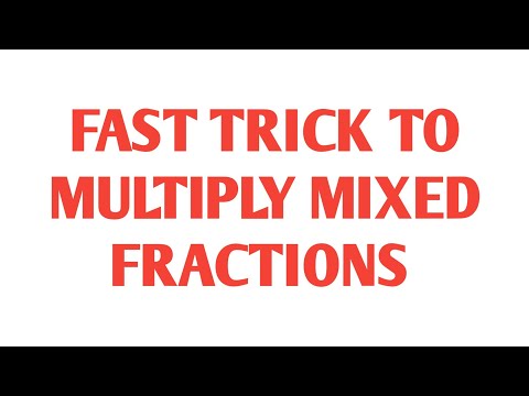 How to multiply mixed fractions | Math Olympiad Question to multiply mixed fractions