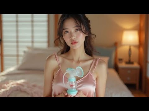 [4K] Breastfeeding pump tutorials 【pigeon搾乳機/Breast Pump Tutorial】手動搾乳機の使い方講座 保育士が解説 #育児 #子育て #搾乳