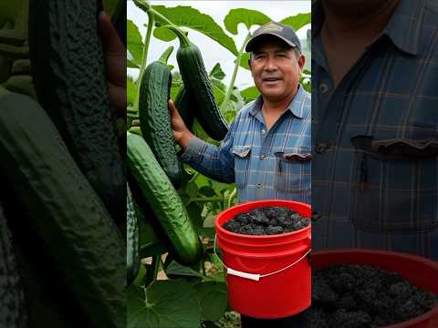 You will have tons of giant cucumbers if you do THIS