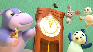 Hickory Dickory Dock! Animal Clock Adventure + MORE Lalafun Nursery Rhymes & Kids Songs