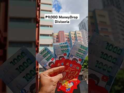 9K MoneyDrop sa Divisoria! Goodluck👌 #money #moneydrop #moneydropchallenge