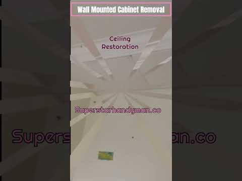 Wall-mounted cabinet dismantle and removal handyman services  : WhatsApp @93691373