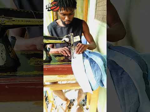 Jeans bag sewing tutorial