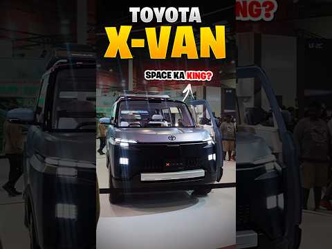 ये Toyota X-Cross Van : चलता फिरता घर है? 🤯|#shorts