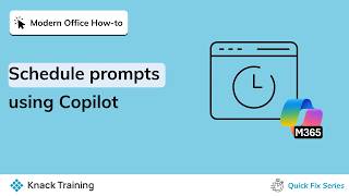 Scheduled Prompts with Microsoft Copilot