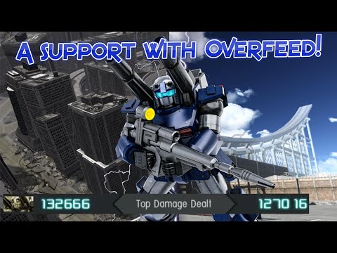 GBO2 Guncannon Heavy Arms Type: A support with Overfeed!