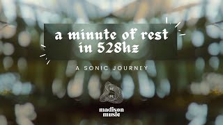 1-Min Sound Journey for Rest & Relaxation in 528hz ✨ FRIDAY